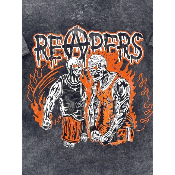 Post Human by Raw REAPERS T-Shirt Size Large Bold Color on Distressed Style - Picture 2 of 10